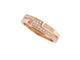 Bague 53 bague DINH VAN seventies pm or rose 18k et diamants 58 Facettes 254976