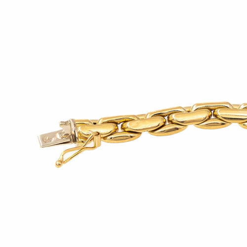 Collier Collier Maille Haricot Or jaune 58 Facettes 2107630CN