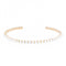 Bracelet Ginette NY Bracelet Jonc Open Pearl Bang Or rose Perle 58 Facettes 2394623CN