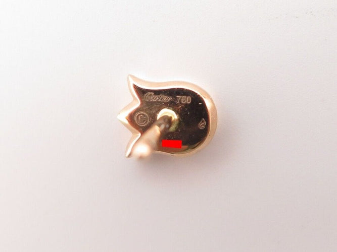 Boucles d'oreilles boucles d'oreilles CARTIER tulipe puce en or rose 18k 58 Facettes 251740