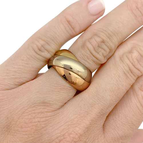 Bague 51 Bague Cartier "Trinity" 3 ors, grand modèle. 58 Facettes 31875