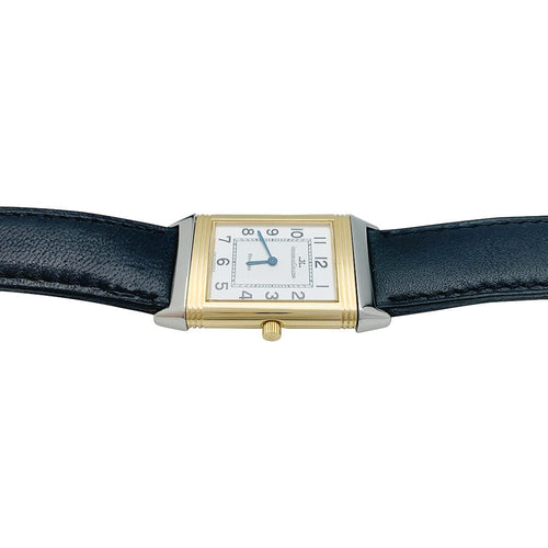 Montre Montre Jaeger Lecoultre, "Reverso", or et acier. 58 Facettes 31349