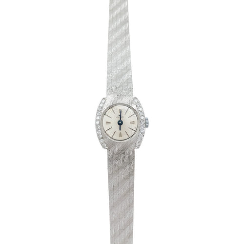 Montre Montre Jaquet Droz en or blanc et diamants. 58 Facettes 31262