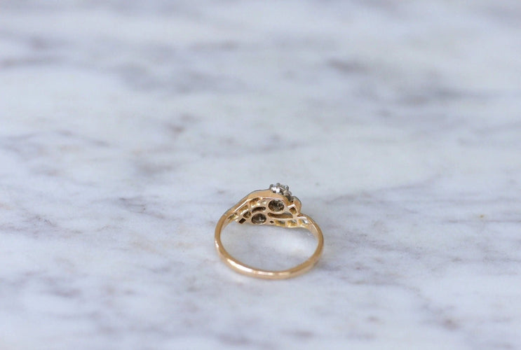 Bague Bague Toi et Moi diamants 58 Facettes