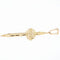 Pendentif Croix ancienne ajourée en or jaune 58 Facettes 19-015B