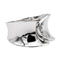 Bague 55 Bague Bandeau Or blanc Diamant 58 Facettes 2718331CN