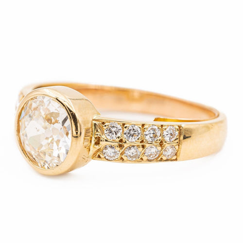 Bague 62 Bague Solitaire Or jaune Diamant 58 Facettes 2455612CN