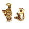 Boucles d'oreilles Boucles d'oreilles Van Cleef & Arpels, "Oursons", or jaune, diamants et saphirs. 58 Facettes 31391