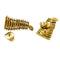 Boucles d'oreilles Boucles d'oreilles Stern "Filament" en or jaune et diamants. 58 Facettes 30828