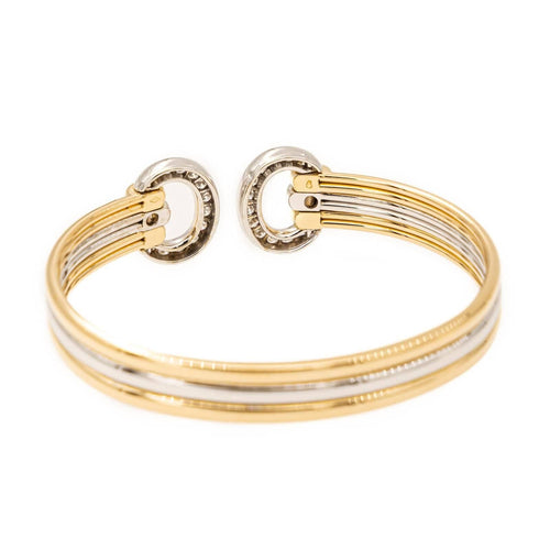 Bracelet Bracelet Jonc Or jaune  Diamant 58 Facettes 2106787CN