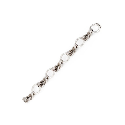 Bracelet HERMES - Bracelet Argent 58 Facettes 1