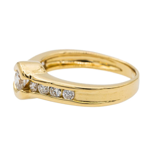 Bague 51 Bague Or jaune Diamant 58 Facettes 2673338CN