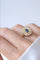 Bague Bague goutte saphir entourage diamants 58 Facettes