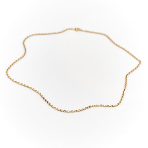 Collier Collier Maille forçat Or jaune 58 Facettes 1610158CN