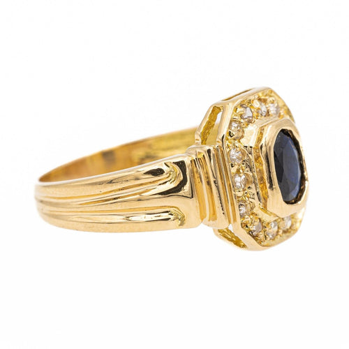 Bague 53 Bague Or jaune Saphir 58 Facettes 2360847CN