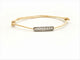 Bracelet Bracelet Cordon Or blanc Diamant 58 Facettes 578872RV