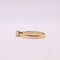 Bague Solitaire en Or jaune, diamant 58 Facettes