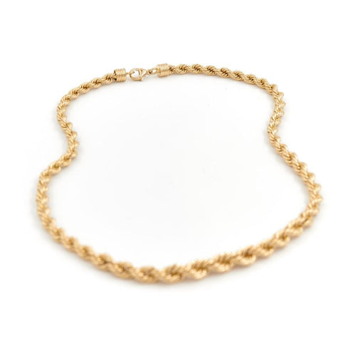 Collier Collier Maille torsadée Or jaune 58 Facettes 1833628CN
