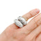 Bague 47 Bague Mauboussin, "Nadja", or blanc. 58 Facettes 31213