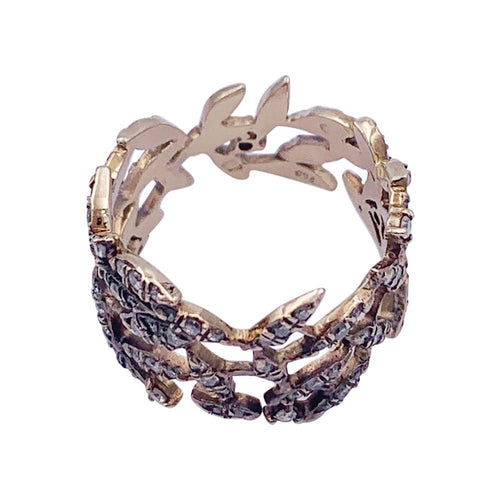 Bague 51 Bague H.Stern, "Nature", or, diamants. 58 Facettes 32998