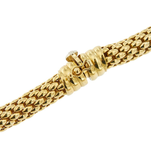 Collier Collier en tricot pop corn 58 Facettes 32799