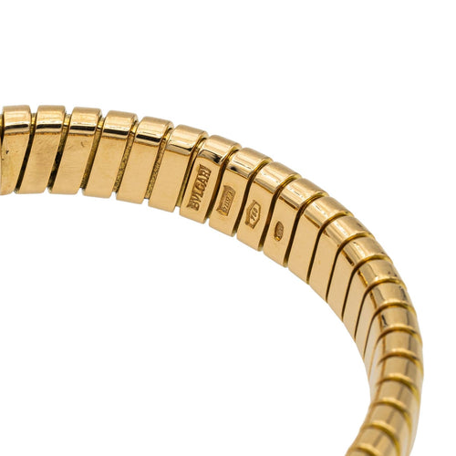 Bracelet Bulgari Bracelet Maille tubogas Or jaune Diamant 58 Facettes 2673927CN