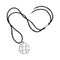 Pendentif Pendentif Cartier, "Pasha", or blanc, diamants. 58 Facettes 31794