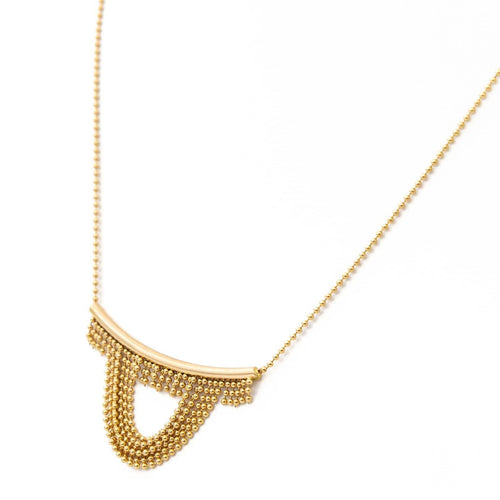 Collier Collier Maille boule Or jaune 58 Facettes 2067235CN