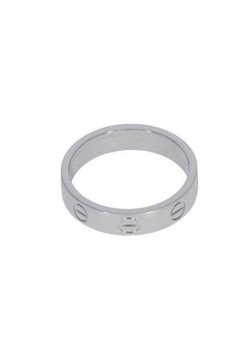Bague 50 Bague CARTIER Alliance Love en Or Blanc 750/1000 58 Facettes 62438-58218