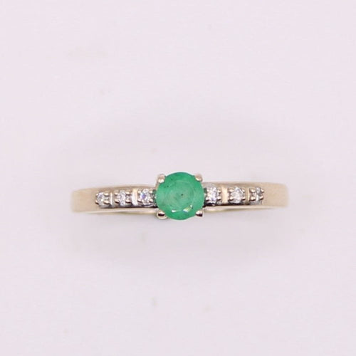 Bague MAUBOUSSIN - bague émeraude, diamants 58 Facettes
