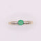 Bague MAUBOUSSIN - bague émeraude, diamants 58 Facettes
