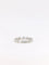 Bague Alliance américaine or blanc 13 diamants taille baguette 58 Facettes 812