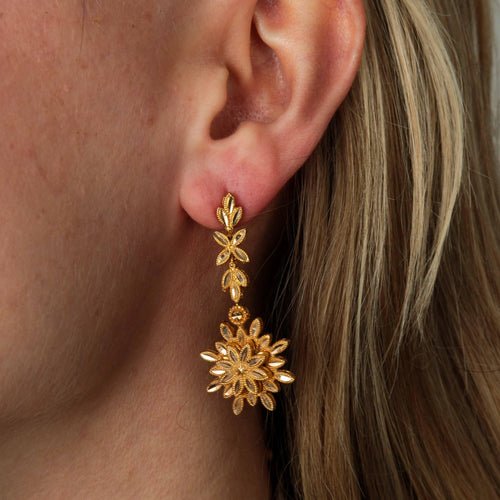 Boucles d'oreilles BOUCLES D'OREILLES "JASMIN" OR 58 Facettes BO/220072 NSS