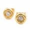 Boucles d'oreilles Boucles d'oreilles Puces Or jaune Diamant 58 Facettes 2294370CN