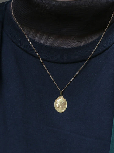Pendentif BECKER - Médaille Art Nouveau Gallia Victrix 58 Facettes 895