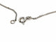 Collier Collier Maille gourmette Or blanc 58 Facettes 1639541CN