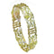 Bracelet Bracelet vintage or émail blanc attribué à Lucien Gautrait 58 Facettes 23086-0159
