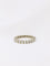 Bague Alliance américaine en or blanc et diamants 58 Facettes J68