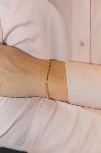 Bracelet Chaumet Bracelet Maille jaseron Or jaune 58 Facettes 2312883CN