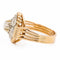 Bague 54 Bague Cocktail Or rose Diamant 58 Facettes 2301363CN