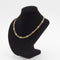 Collier Chaine ancienne de montre en or rose 58 Facettes 21-787