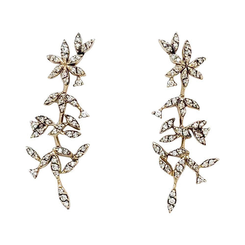 Boucles d'oreilles Boucles d'oreilles H.Stern, "Nature", or, diamants. 58 Facettes 32999