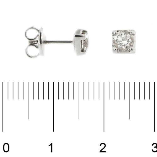 Boucles d'oreilles Boucles d'oreilles  diamants 0,62 ct 58 Facettes 32488