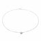 Collier Collier Pendentif Or blanc Diamant 58 Facettes 2737238CN