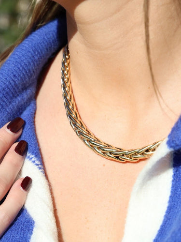 Collier Collier Maille palmier Or jaune 58 Facettes 1654240CN