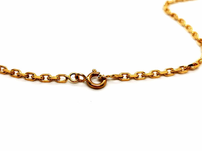 Collier Collier Maille forçat Or jaune 58 Facettes 1186417CN