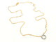 Collier Collier Or rose Diamant 58 Facettes 579193RV