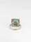 Bague Bague émeraude et diamants 58 Facettes 391.10