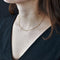 Collier Fine chaine or maille cube 58 Facettes 21-570B