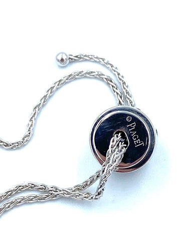 Collier PIAGET. Collier Possession or blanc et diamants 58 Facettes